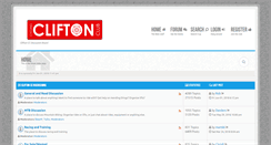 Desktop Screenshot of discussion.cliftoncc.org
